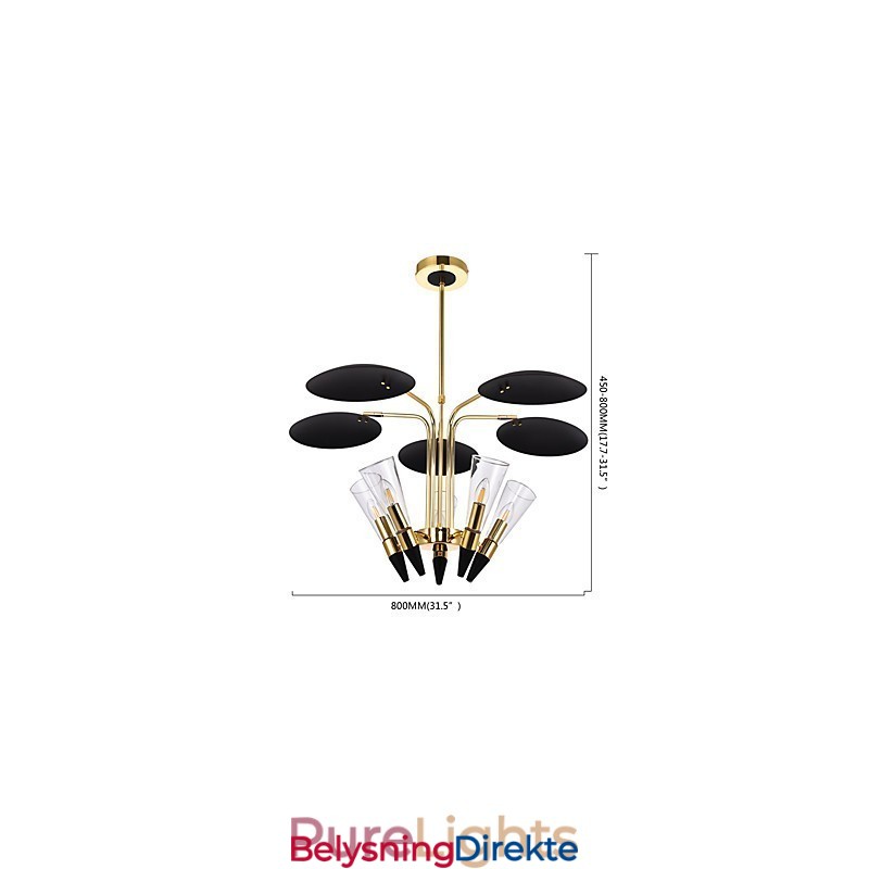 Personlig Justerbar Retningslysekrone Med Lysekroner