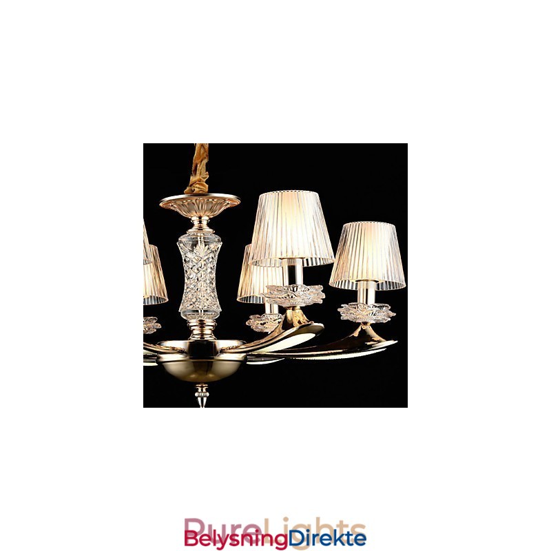 Moderne Samtids Tradisjonell Klassisk Sinklegering Funksjon For Krystall Mini Stil Metall Pendellampe