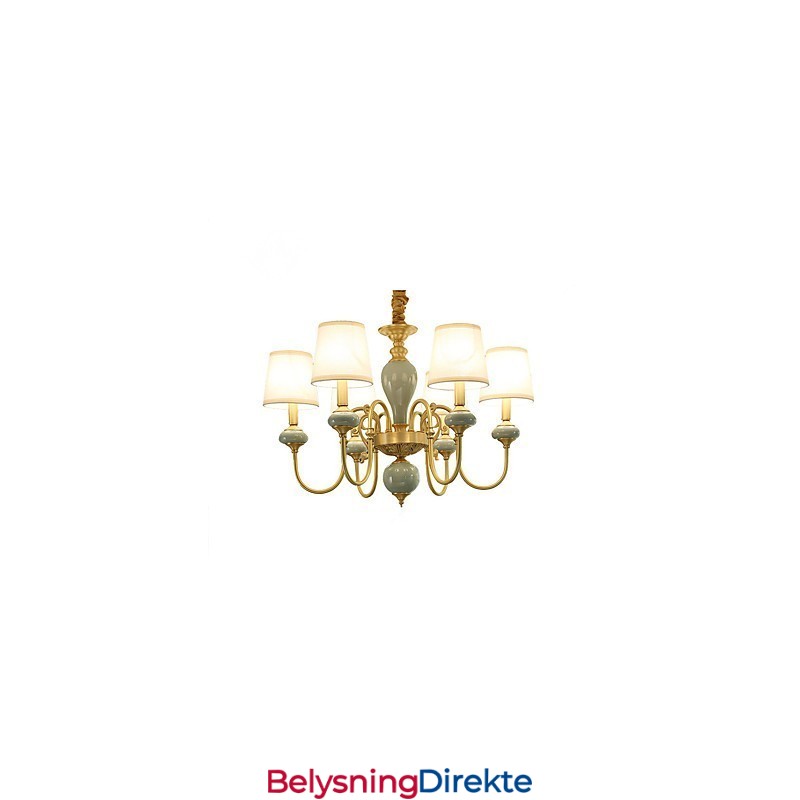 Lysekrone Tradisjonell Klassisk Landlig Messingfunksjon For Mini-Style Metall 6 Pærer