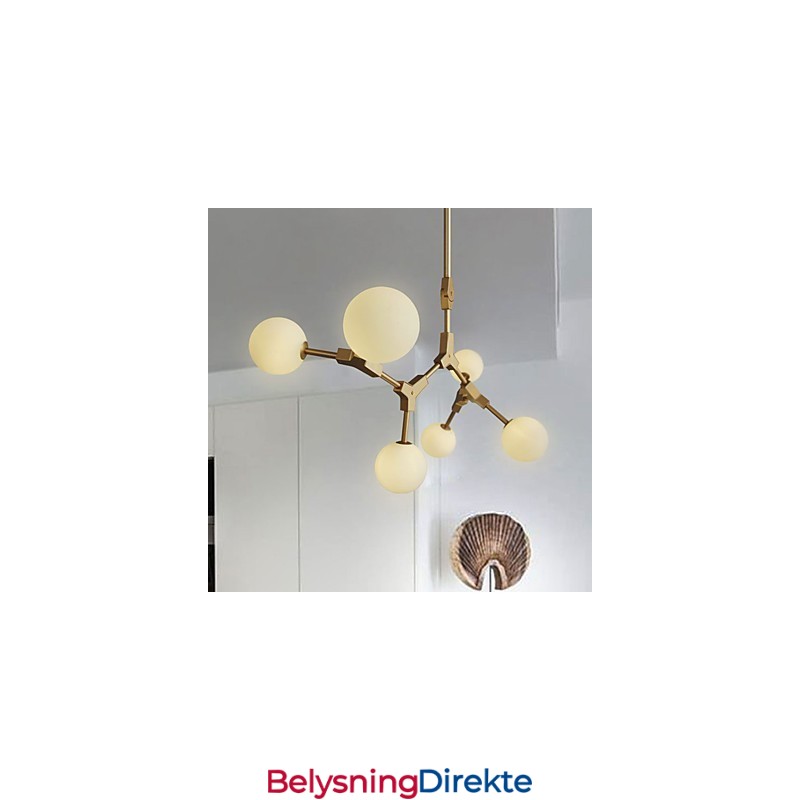 Tradisjonell Klassisk Malerifunksjon For Mini-Stil Tre-Bambus Anhengslampe