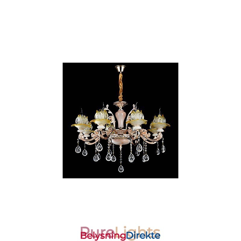 Moderne Samtids Tradisjonell Klassisk Sinklegering Funksjon For Krystall Mini Stil Metall Pendellampe