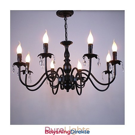 Krystalllyslampe I Europeisk Stil, Klesbutikklamper Og Lanterner, Dekorasjonsprosjekt, Droplight