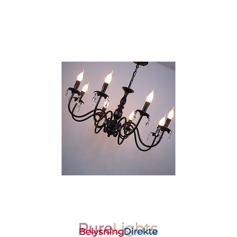 Krystalllyslampe I Europeisk Stil, Klesbutikklamper Og Lanterner, Dekorasjonsprosjekt, Droplight