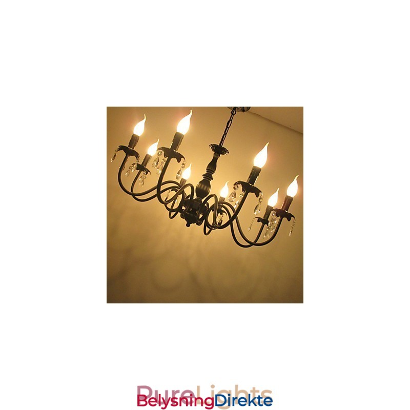 Krystalllyslampe I Europeisk Stil, Klesbutikklamper Og Lanterner, Dekorasjonsprosjekt, Droplight