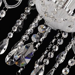 Moderne Samtids Tradisjonell Klassisk Andre Funksjoner For Krystalllysekrone I Glass