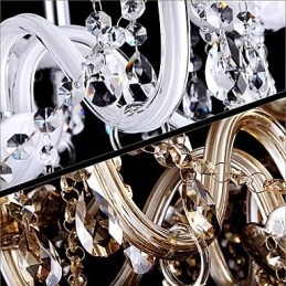 Moderne Samtids Tradisjonell Klassisk Andre Funksjoner For Krystalllysekrone I Glass