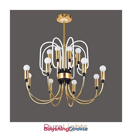 Moderne, Samtidskunstnerisk Personlig Lysekrone I Ministil