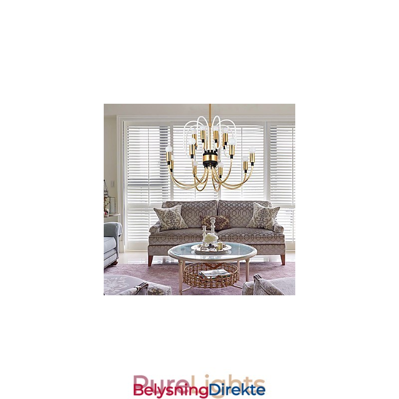 Moderne, Samtidskunstnerisk Personlig Lysekrone I Ministil