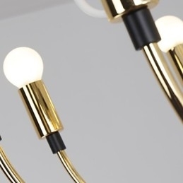 Moderne, Samtidskunstnerisk Personlig Lysekrone I Ministil