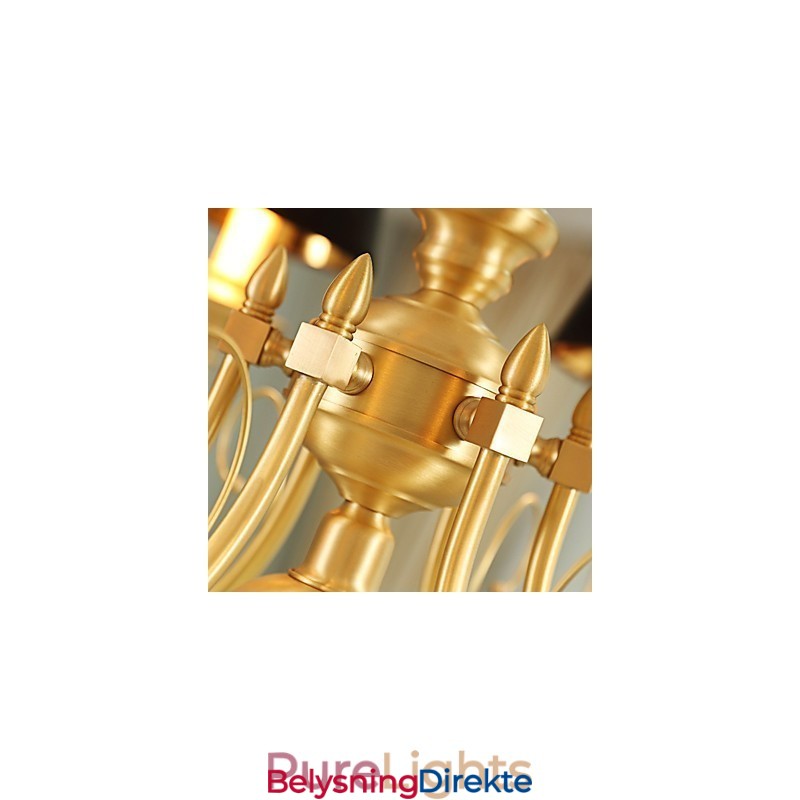 Lysekrone Tradisjonell Klassisk Landlig Messingfunksjon For Mini-Style Metall 6 Pærer