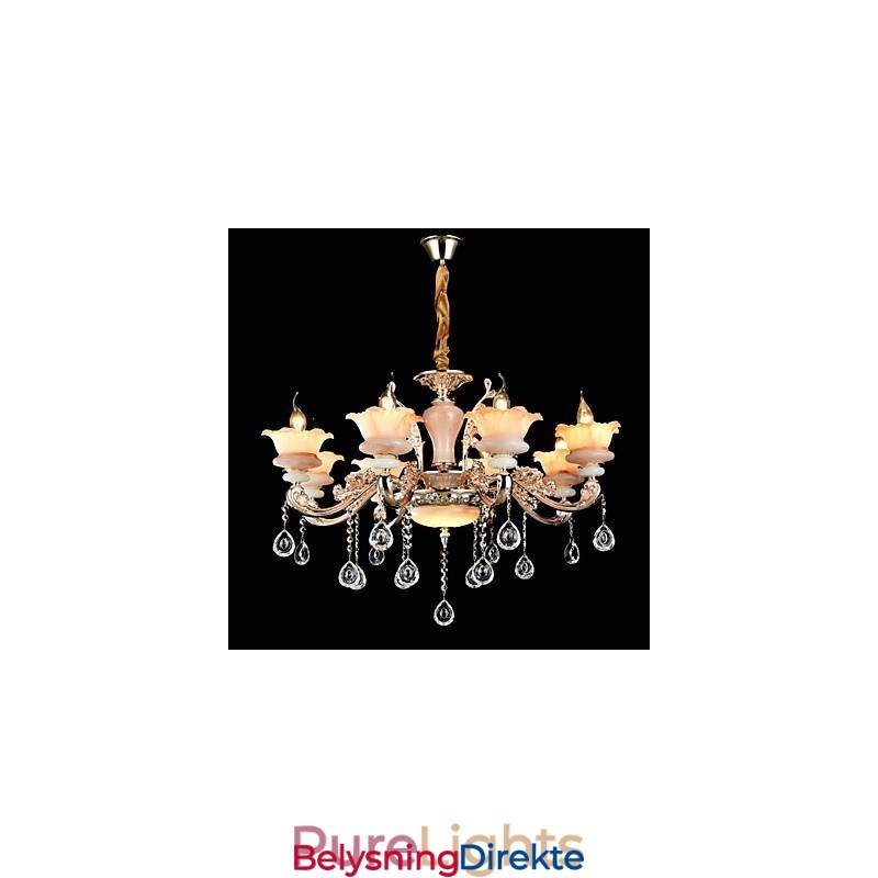 Moderne Samtids Tradisjonell Klassisk Sinklegering Funksjon For Krystall Mini Stil Metall Pendellampe