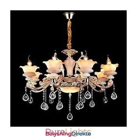 Moderne Samtids Tradisjonell Klassisk Sinklegering Funksjon For Krystall Mini Stil Metall Pendellampe