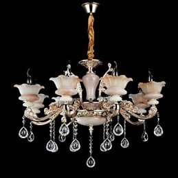 Moderne Samtids Tradisjonell Klassisk Sinklegering Funksjon For Krystall Mini Stil Metall Pendellampe