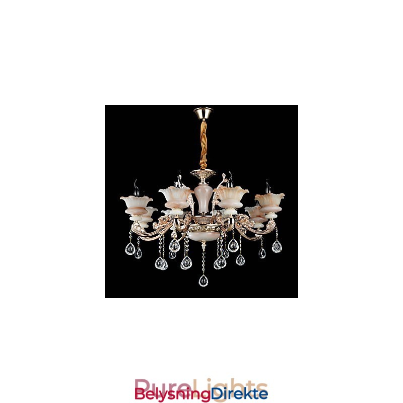 Moderne Samtids Tradisjonell Klassisk Sinklegering Funksjon For Krystall Mini Stil Metall Pendellampe