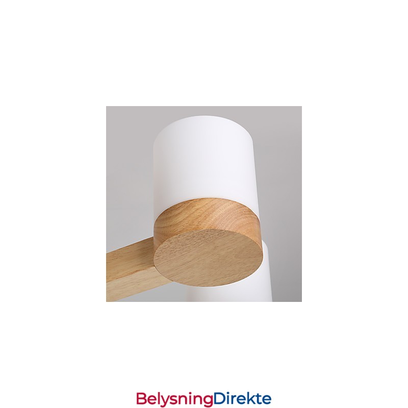 Lysekrone Med 3 Lys Moderne Samtidsstil Tradisjonell Klassisk Vintage Landlig Treelement For Tre