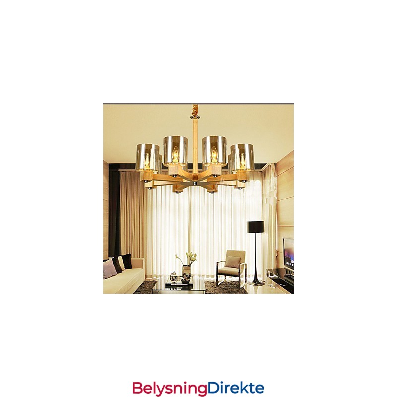 Mote Pendellampe Bord Tre Glassdeksel