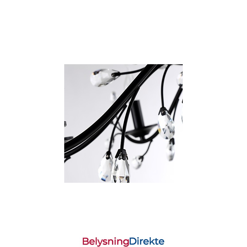 Krystalllysekrone Med 6 Lys Moderne Samtidsstil Tradisjonell Klassisk Vintage Retro Landlig Maleri