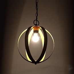 Loft Metall Amerikansk Industriell Stil Maling Farge Europeisk Lysekrone Lampe Innendørs Dekor Pendellampe