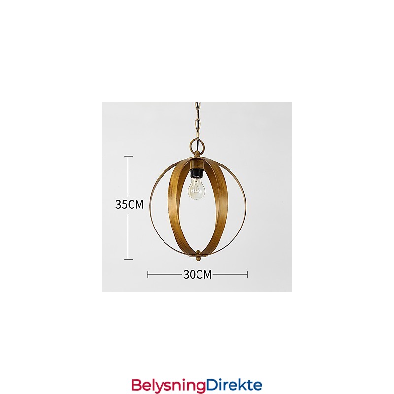 Loft Metall Amerikansk Industriell Stil Maling Farge Europeisk Lysekrone Lampe Innendørs Dekor Pendellampe