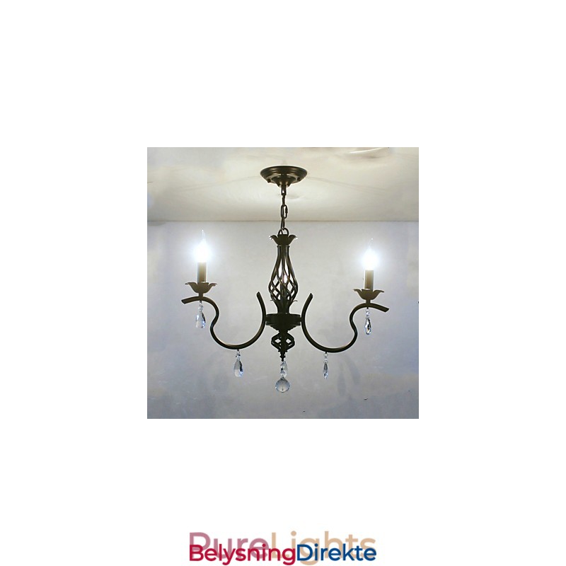 Krystalllysekrone I Europeisk Stil, Liten Lysekrone, Enkle Kreative Lamper