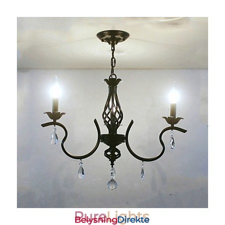 Krystalllysekrone I Europeisk Stil, Liten Lysekrone, Enkle Kreative Lamper