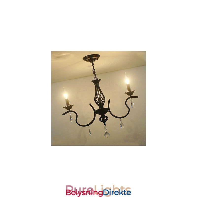 Krystalllysekrone I Europeisk Stil, Liten Lysekrone, Enkle Kreative Lamper