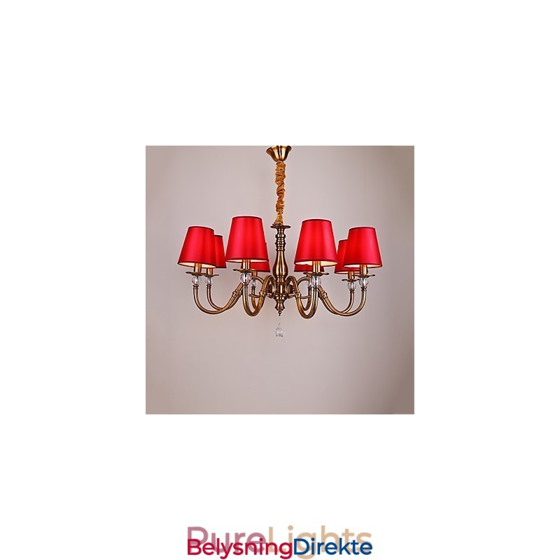 Lysekrone Moderne Samtids Metall