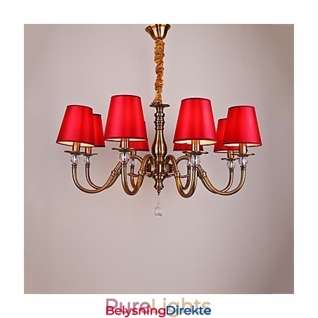 Lysekrone Moderne Samtids Metall