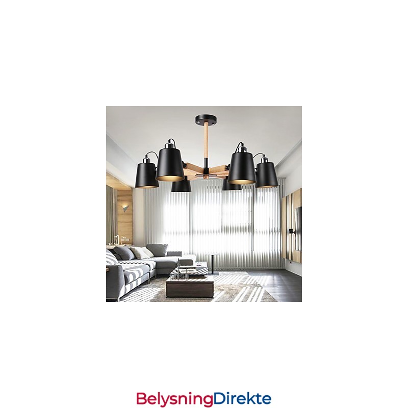 Vintage Malerifunksjon For Metalllysekrone