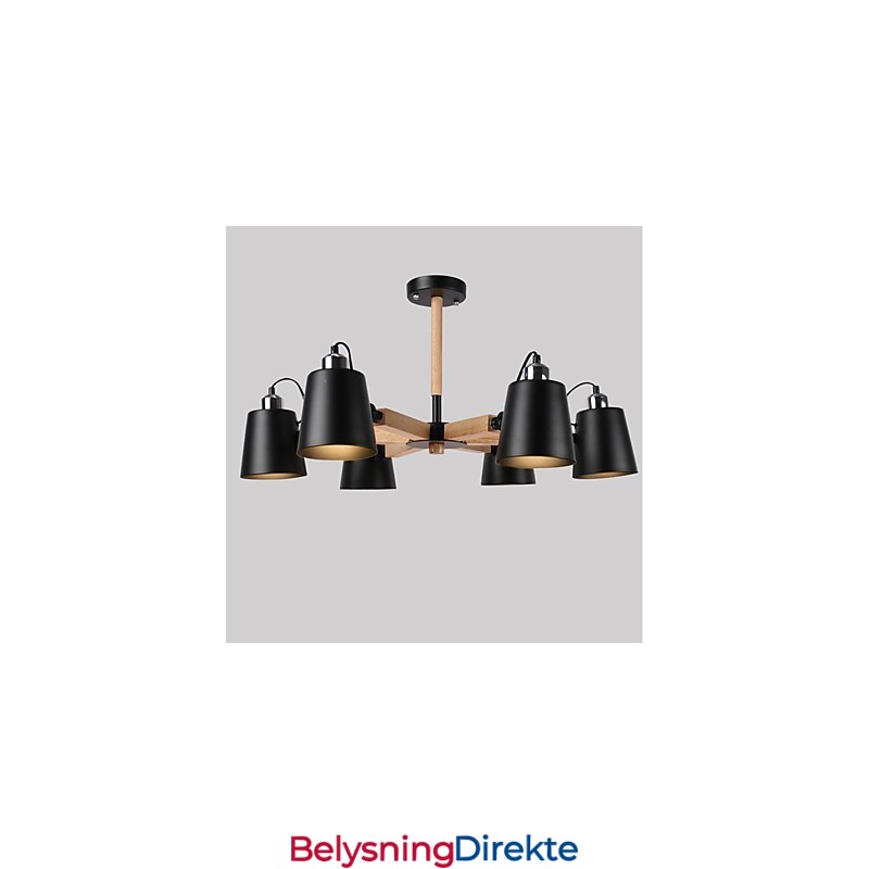 Vintage Malerifunksjon For Metalllysekrone