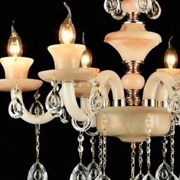 Tradisjonell Klassisk Galvanisert Funksjon For Krystallmini-Lysekrone I Metall