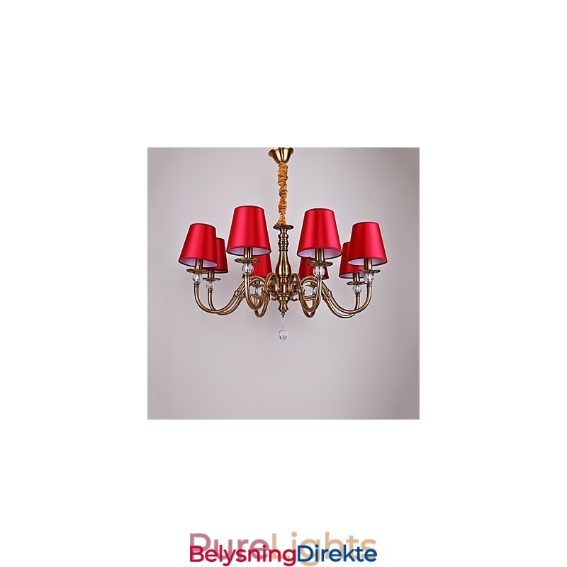 Lysekrone Moderne Samtids Metall