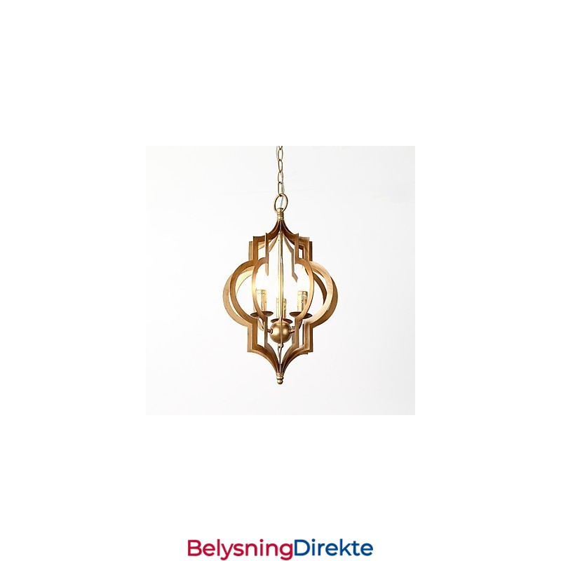 Vintage Metall Amerikansk Industriell Loftsfarget Europeisk Lysekronelampe Til Innendørs Dekorasjon