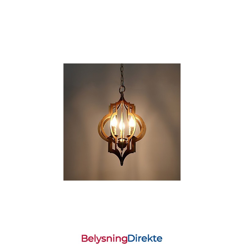 Vintage Metall Amerikansk Industriell Loftsfarget Europeisk Lysekronelampe Til Innendørs Dekorasjon