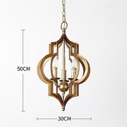 Vintage Metall Amerikansk Industriell Loftsfarget Europeisk Lysekronelampe Til Innendørs Dekorasjon