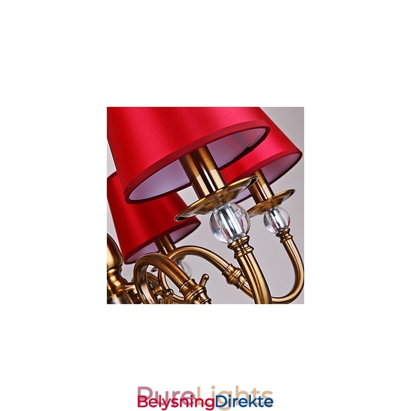 Lysekrone Moderne Samtids Metall