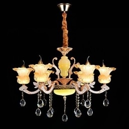 Moderne Samtids Tradisjonell Klassisk Sinklegering Funksjon For Krystall Mini Stil Metall Pendellampe