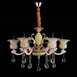 Moderne Samtids Tradisjonell Klassisk Sinklegering Funksjon For Krystall Mini Stil Metall Pendellampe