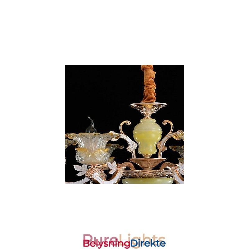 Moderne Samtids Tradisjonell Klassisk Sinklegering Funksjon For Krystall Mini Stil Metall Pendellampe