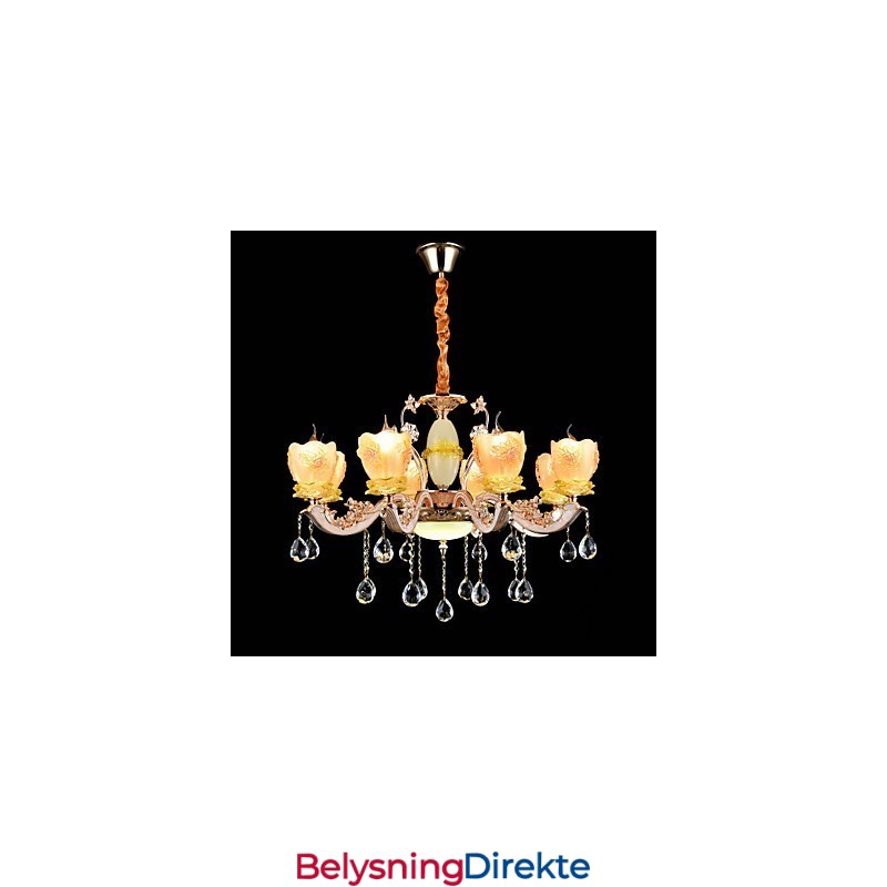 Moderne Samtids Tradisjonell Klassisk Sinklegering Funksjon For Krystall Mini Stil Metall Pendellampe