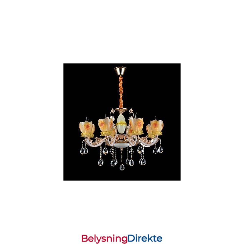 Moderne Samtids Tradisjonell Klassisk Sinklegering Funksjon For Krystall Mini Stil Metall Pendellampe