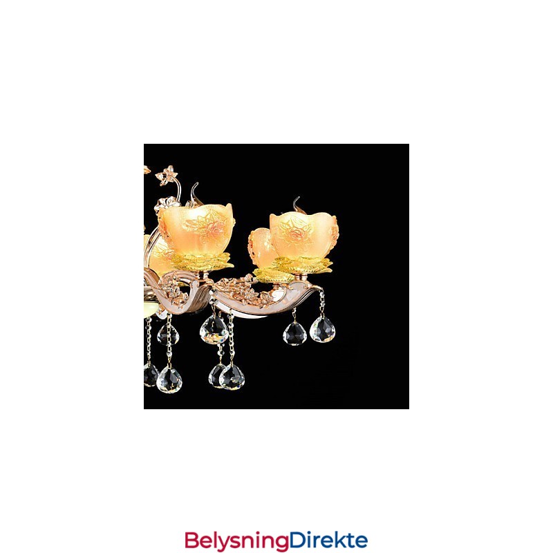 Moderne Samtids Tradisjonell Klassisk Sinklegering Funksjon For Krystall Mini Stil Metall Pendellampe