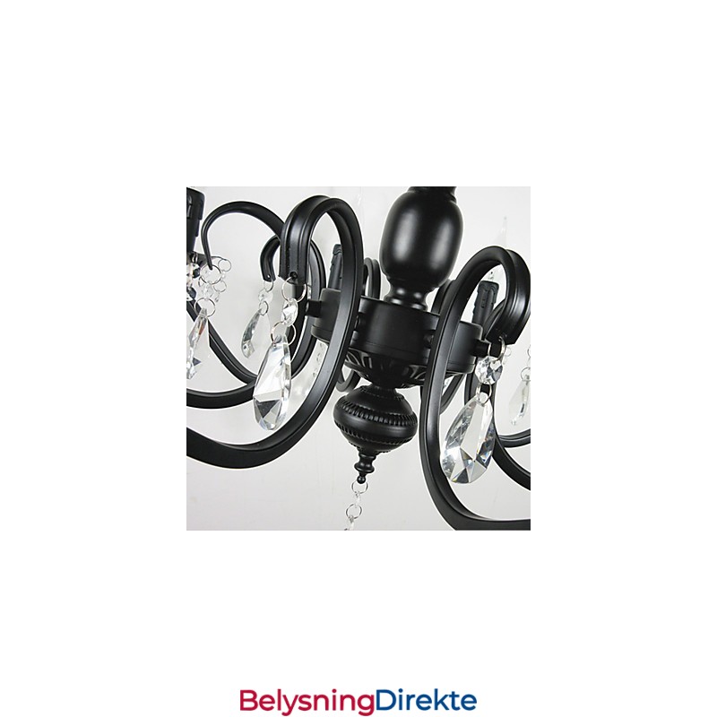 Krystalllysekrone I Europeisk Stil, Smijernslampe, Kreative Stearinlys Og Lanterner