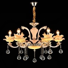 Moderne Samtids Tradisjonell Klassisk Sinklegering Funksjon For Krystall Mini Stil Metall Pendellampe