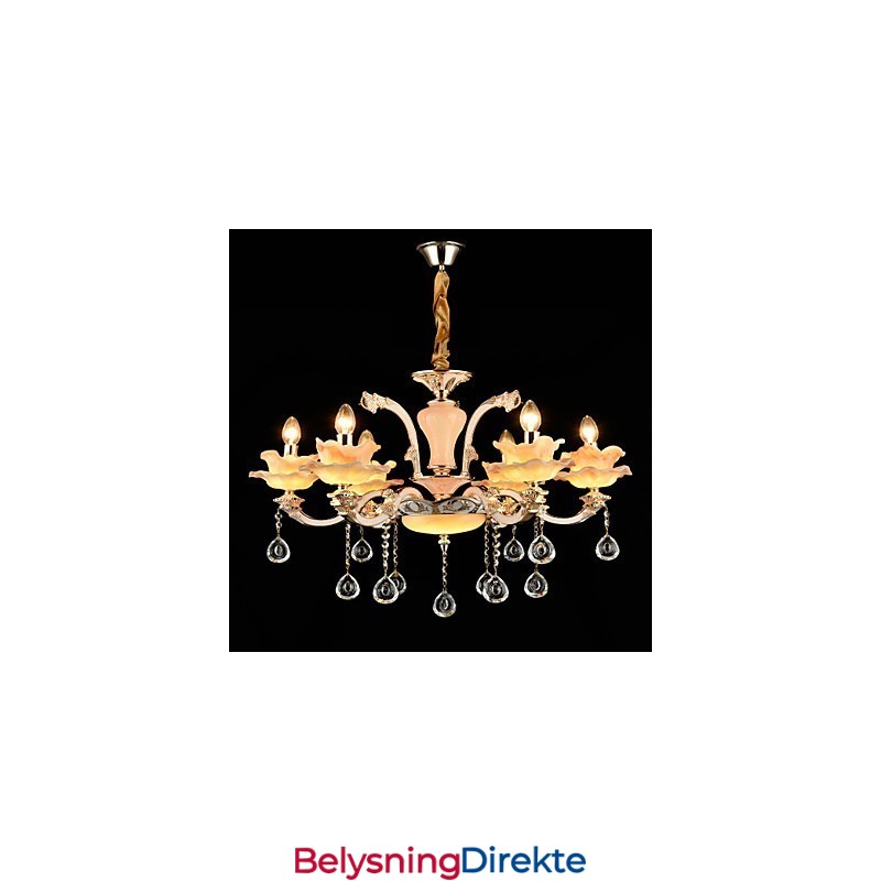 Moderne Samtids Tradisjonell Klassisk Sinklegering Funksjon For Krystall Mini Stil Metall Pendellampe