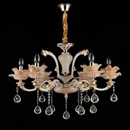 Moderne Samtids Tradisjonell Klassisk Sinklegering Funksjon For Krystall Mini Stil Metall Pendellampe