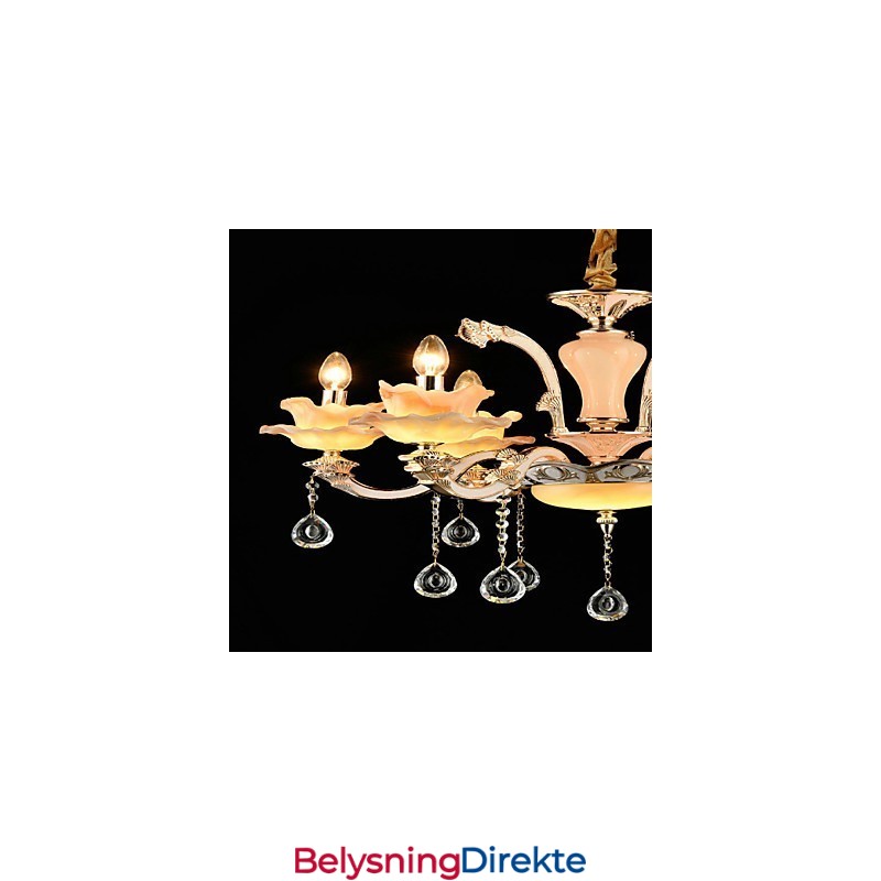 Moderne Samtids Tradisjonell Klassisk Sinklegering Funksjon For Krystall Mini Stil Metall Pendellampe