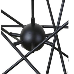 Rustikk Hyttemaling For Designere, Metall Innendørsbutikker, Lysekrone Med 2 Lyspærer