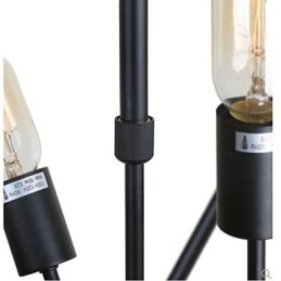 Rustikk Hyttemaling For Designere, Metall Innendørsbutikker, Lysekrone Med 2 Lyspærer