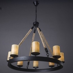 Pendel Industriell Klassisk Rustikk Hytte Vintage Retro Landlig Stue Spisestue Butikk Rustfritt Stål